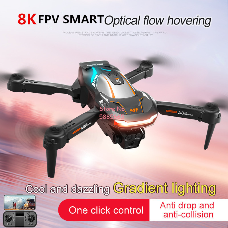 Brushed Drone Motor - Dron RC 8K z pozycjonowaniem poprzez
