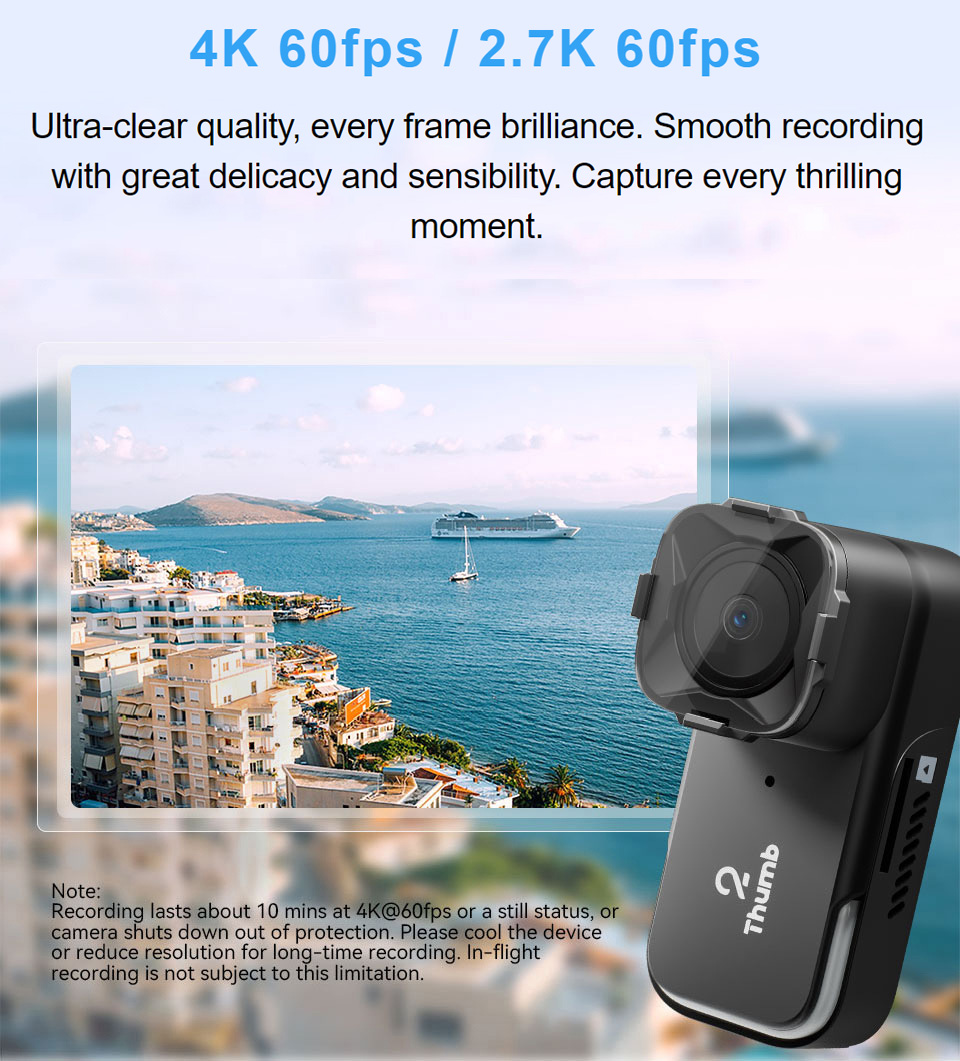 Runcam Camera - Nowa Wersja RunCam Thumb 2 Kamera