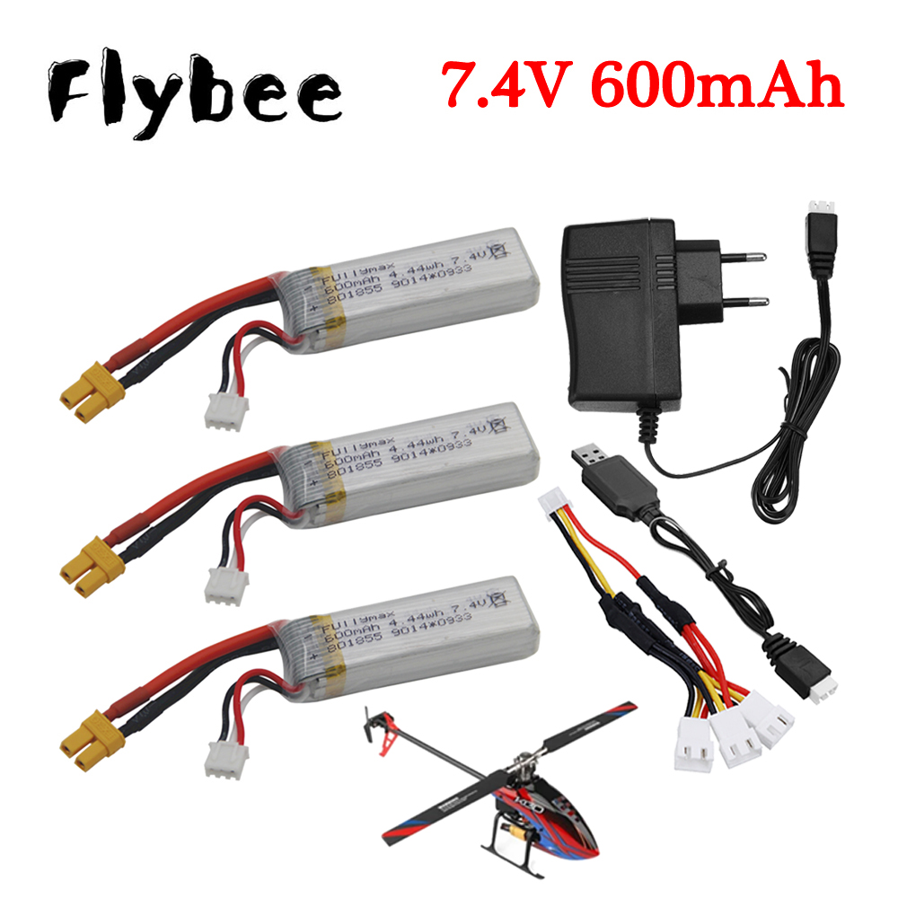 Drone Battery Charger - Akumulator Lipo 7,4 V 600 mAh