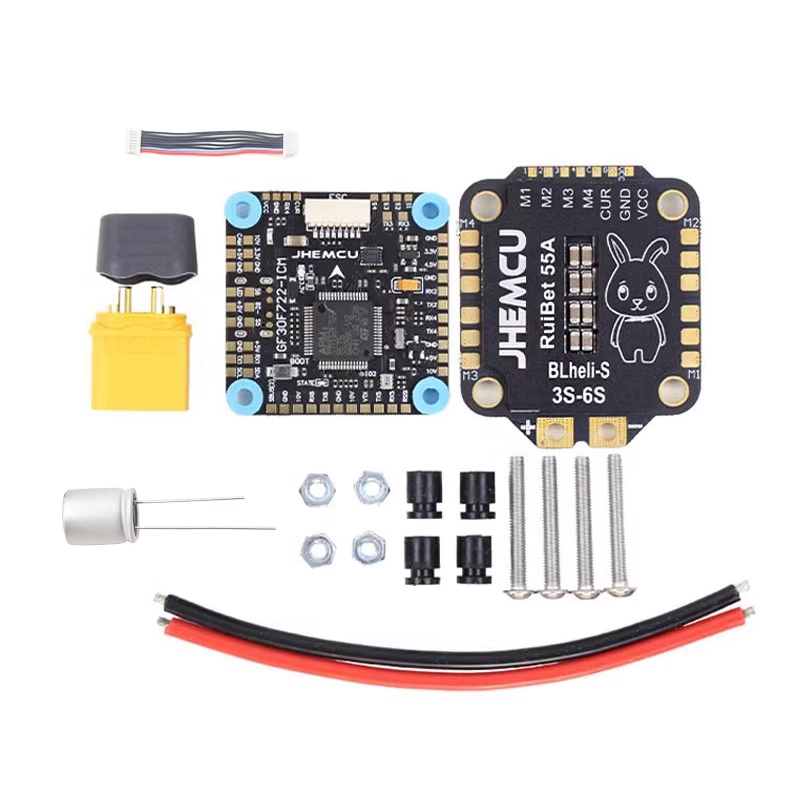 F722 Flight Controller - JHEMCU F722 Stack 55A GF30F722-ICM Kontroler