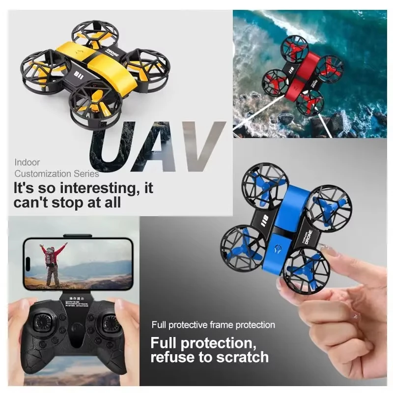 Brushed Drone Motor - Dron D12 Mini 4K Profesjonalny z