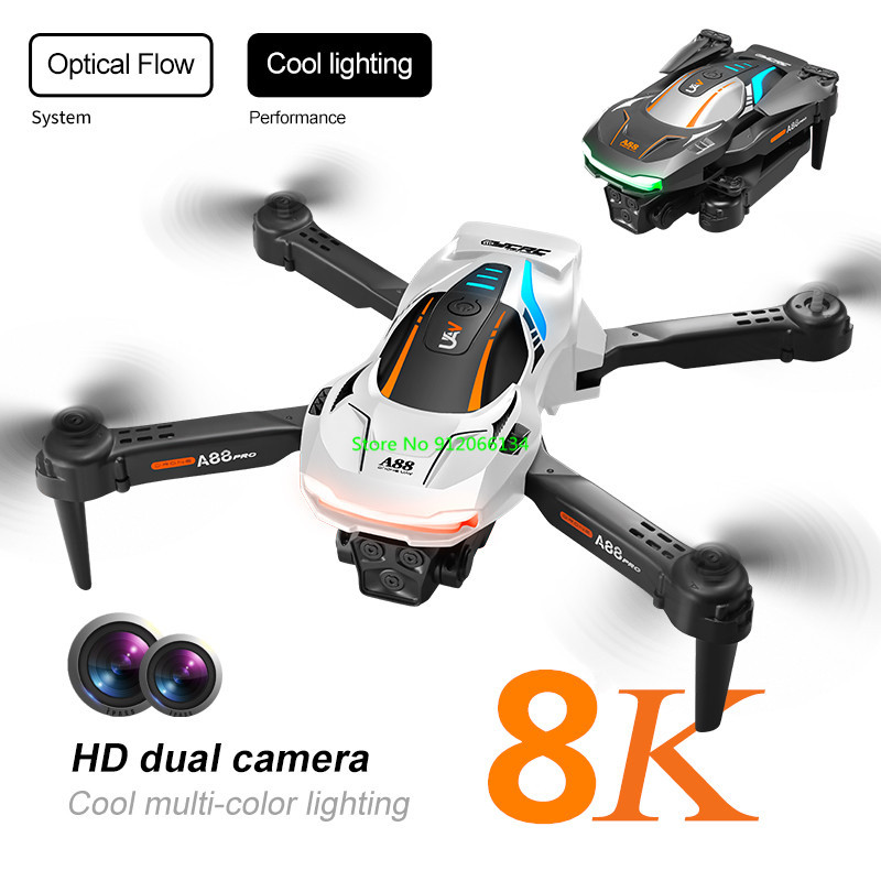 Dron RC 8K z pozycjonowaniem p – Brushed Drone Motor recenzja i cena