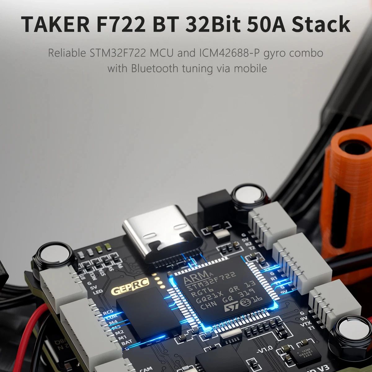GEPRC MARK5 O4 Pro DC WTFPV –  – F722 Flight Controller recenzja i cena