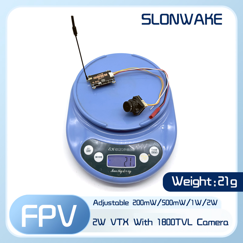 Nadajnik SLONWAKE 5.8G 56CH 2W – Drone With Camera recenzja i cena
