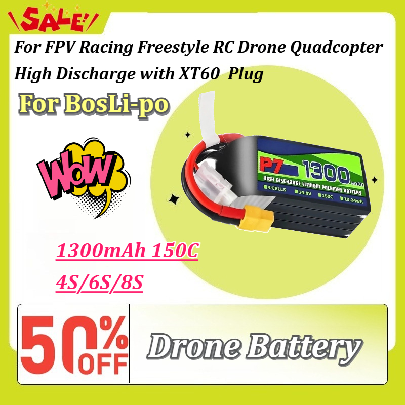 Bateria LiPo BosLi-po P7 1300m – Lipo Battery 4S recenzja i cena