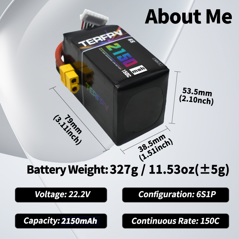 Akumulator Lipo TERFPV 6S 22.2 – Lipo Battery 6S recenzja i cena