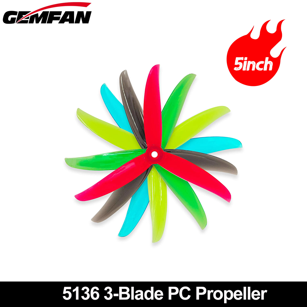 Śmigła Gemfan VANOVER 5136 3-ł – 5 Inch Propeller recenzja i cena