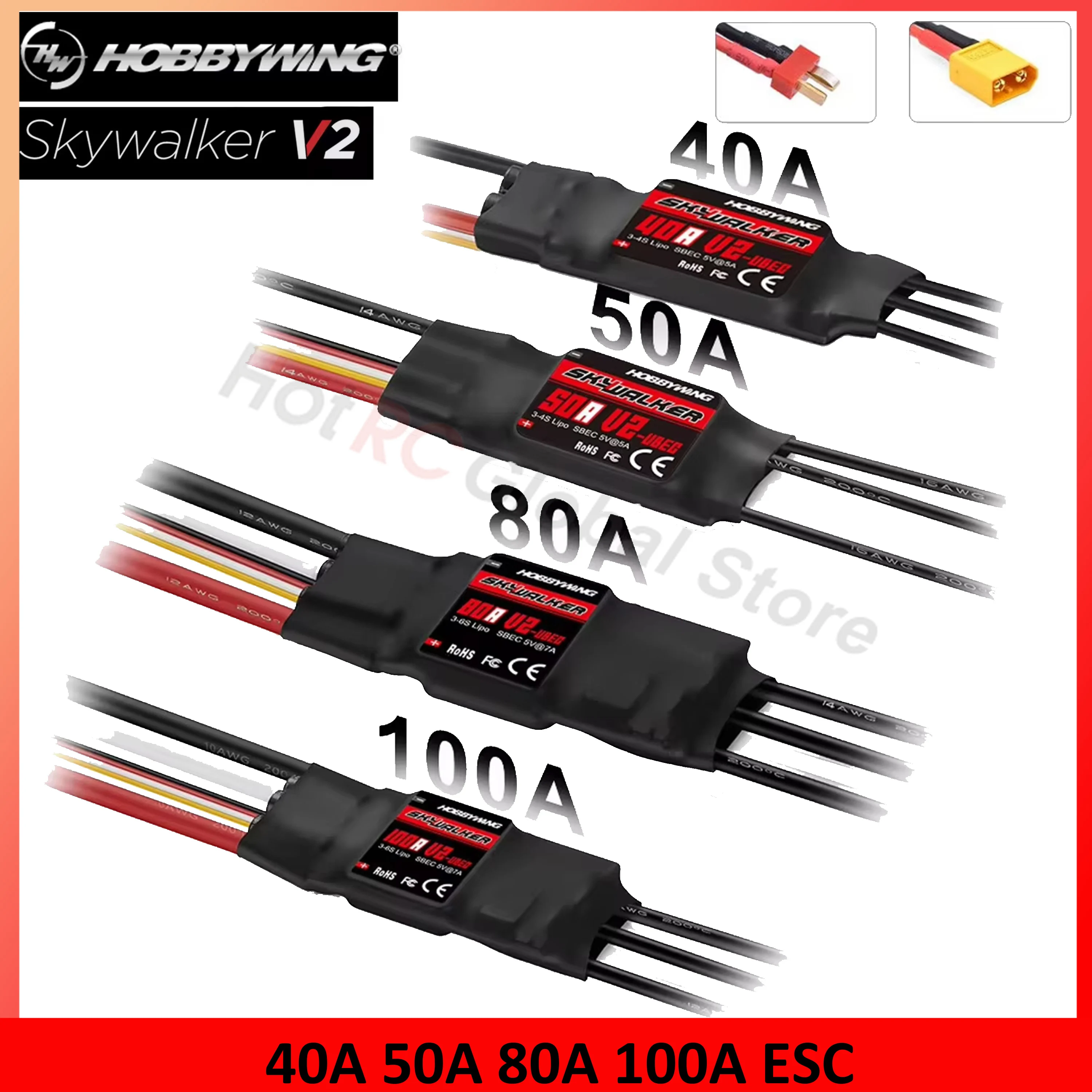 HOBBYWING Skywalker V2 Series  – Brushed Drone Motor recenzja i cena