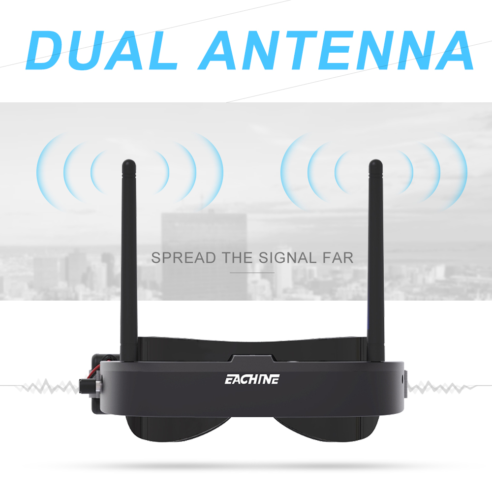 Eachine EV100 720*540 5.8G 72C – Fpv Goggles recenzja i cena