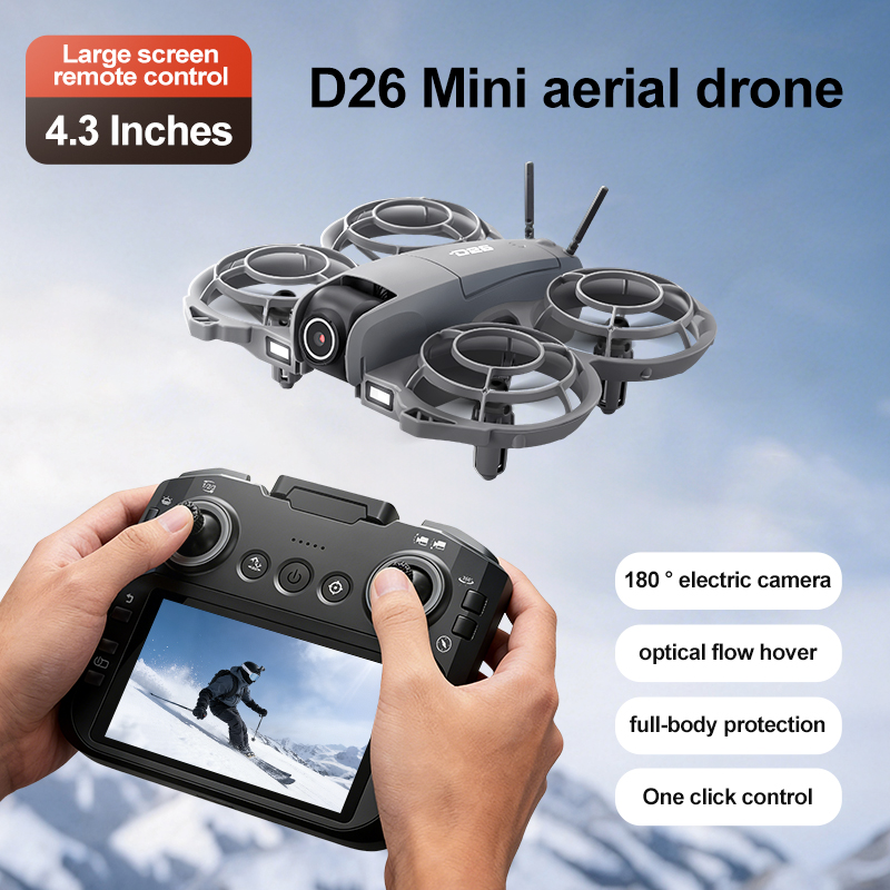 Dron D26 4K Aerial HD 180 °    – Drone Battery Charger recenzja i cena