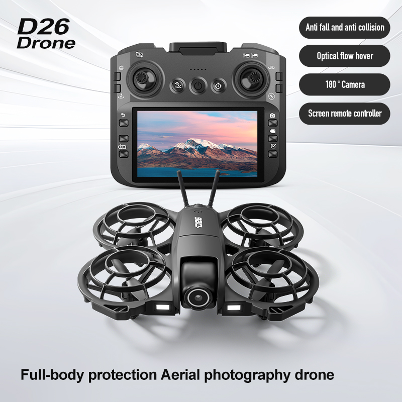 Dron D26 4K Aerial HD 180 °    – Drone Battery Charger recenzja i cena