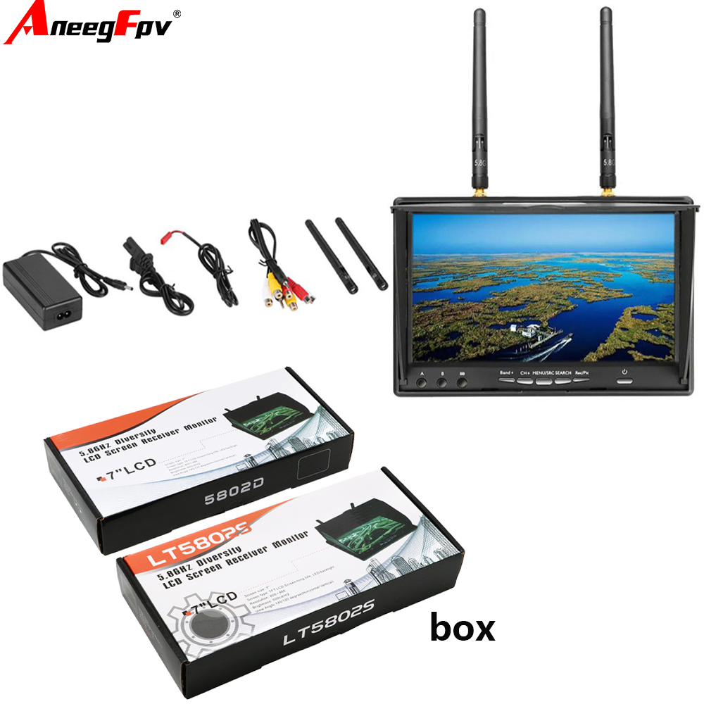 LCD5802D LCD5802S 7-calowy mon – Fpv Goggles recenzja i cena