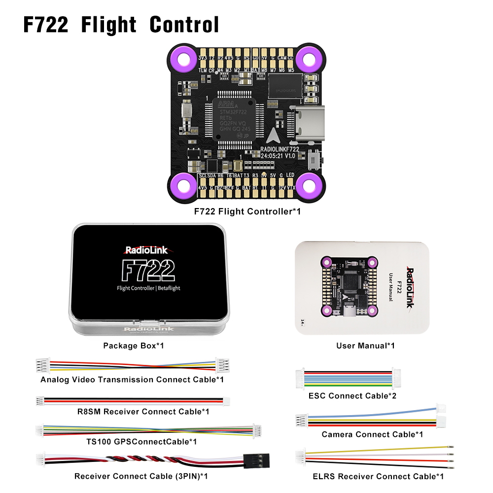 Radiolink F722 Flight Control  – F722 Flight Controller recenzja i cena