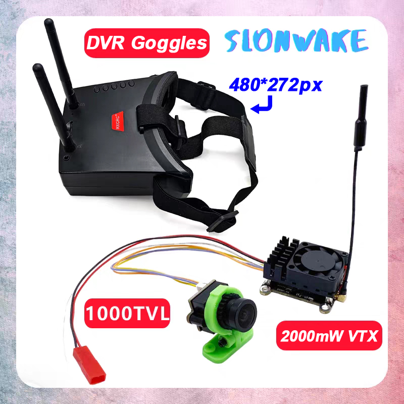 Zasięg ponad 20 km, 5.8 GHz, 2 – Fpv Goggles recenzja i cena